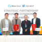 Strategic signing ceremony between Whale Cloud and AGIBOT during AGIBOT Partner Conference (APC) 2026