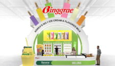 A bird's eye view of the booth of Binggrae 'THAIFEX 2026'