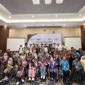 Para peserta penyandang disabilitas mengikuti pelatihan yang digelar Evermos bersama International Labour Organization (ILO) di Yogyakarta, Indonesia