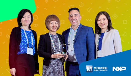 Mouser Electronics Raih Penghargaan Top Customer Count Asia 2025 dari NXP untuk Pertama Kalinya