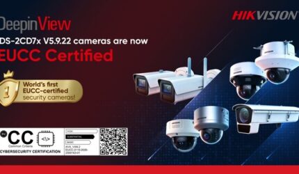 Hikvision Jadi Produsen Pertama yang Meraih Sertifikasi EUCC untuk Network Camera Hikvision Jadi Produsen Pertama yang Meraih Sertifikasi EUCC untuk Network Camera