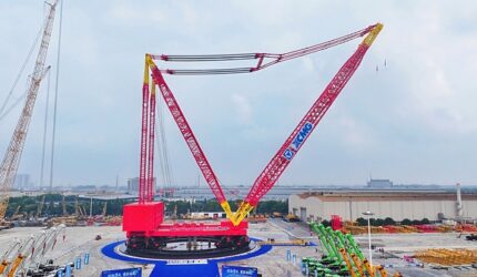 XCMG Luncurkan Ring Crane 14.000 Ton Pertama di Dunia, Inovasi Baru dalam Ultra-Heavy Lifting