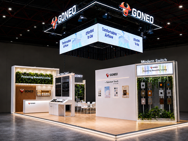 Booth Pameran GONEO di IEE Indonesia