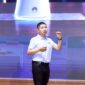 Leon Wang, President of Huawei's Data Communication Product Line, unveiled the HUAWEI eKit Intelligent Office Solution