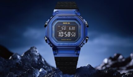 Casio Luncurkan Jam Tangan MR-G dengan Kristal Safir Biru Casio Luncurkan Jam Tangan MR-G dengan Kristal Safir Biru
