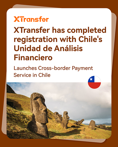 XTransfer Luncurkan Layanan Pembayaran Lintasnegara di Chili XTransfer Luncurkan Layanan Pembayaran Lintasnegara di Chili
